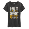 Raised on Country Sunshine Womens Short Sleeve Tee