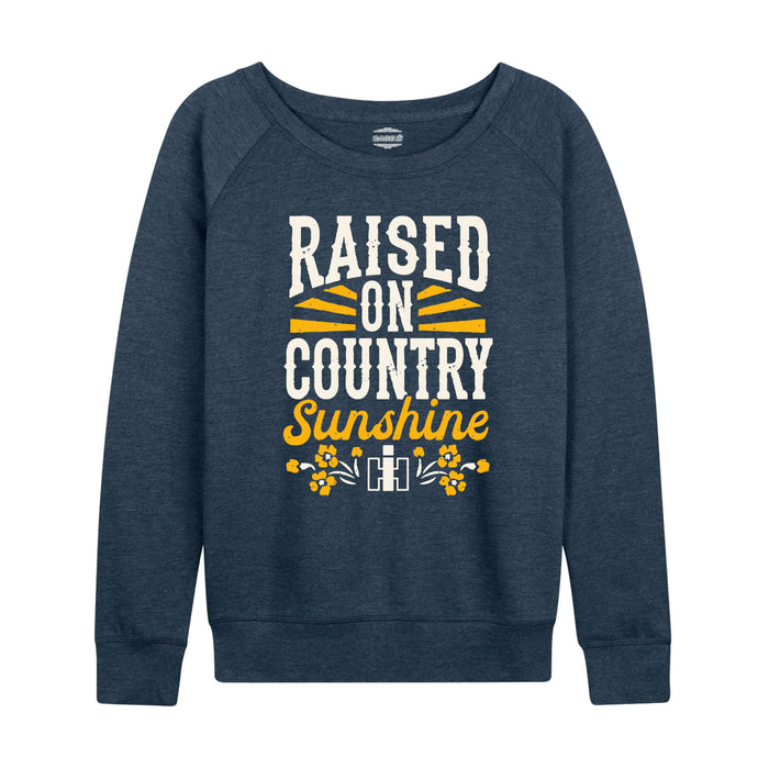 Raised on Country Sunshine Womens French Terry Pullover
