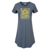 Retro Sunshine Sunflower Case Womens Any Way Dress