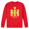 Sunset Logo International Harvester Womens Crew Fleece