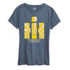 Sunset Logo International Harvester Womens Short Sleeve Tee
