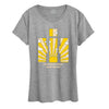 Sunset Logo International Harvester Womens Short Sleeve Tee