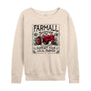 Support Your Local Farmer Farmall Womens French Terry Pullover