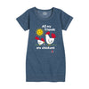 All My Friends Are Chickens IH Girls Fleece Dress