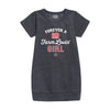 Forever A Farm Lovin Girl IH Girls Fleece Dress