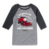 Get With The Flow Diagram Combine Case IH Boys Raglan