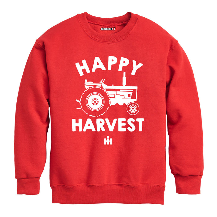 Happy Harvest IH Kids Crew Fleece