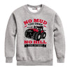 No Mud Too Deep Case IH Kids Crew Fleece