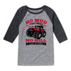 No Mud Too Deep Case IH Boys Raglan