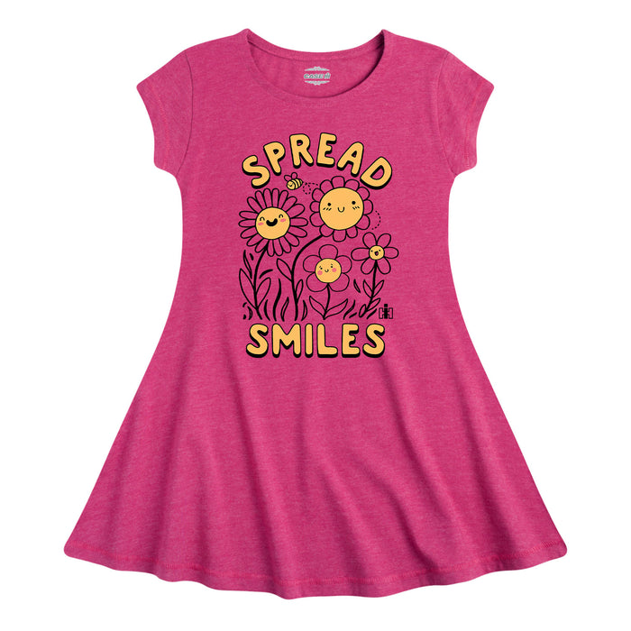 Spread Smiles IH Girls Fit And Flare Dress