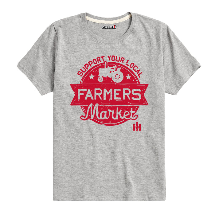 Support Local Farmers Market IH Boys Short Sleeve Tee