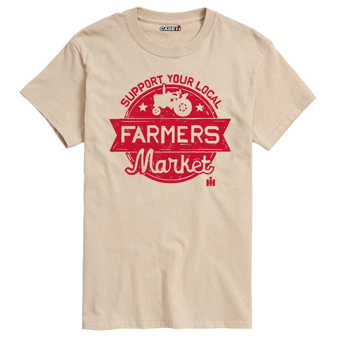 Support Local Farmers Market IH Mens Short Sleeve Tee