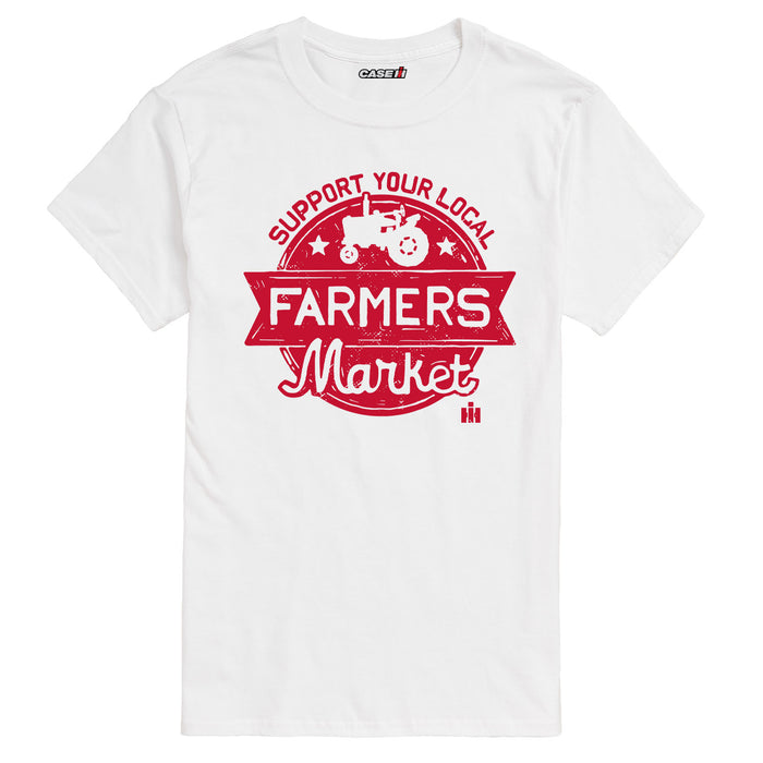 Support Local Farmers Market IH Mens Short Sleeve Tee