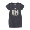 Abstract Daisies IH Girls Fleece Dress