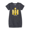 Sunset Logo International Harvester Girls Fleece Dress