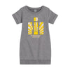 Sunset Logo International Harvester Girls Fleece Dress