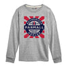Farmall Authorized Dealer Sign Kids Long Sleeve Tee