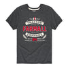 Farmall Tractor Company Badge Boys Short Sleeve Tee