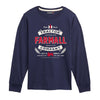 Farmall Tractor Company Badge Kids Long Sleeve Tee
