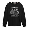 Case IH Magnum White Kids Long Sleeve Tee