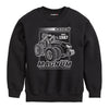 Case IH Magnum White Kids Crew Fleece