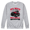 No Mud Too Deep Case IH Mens Crew Fleece