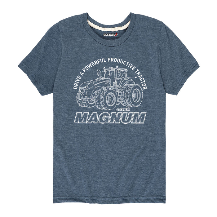 Magnum Drive Powerful Case IH Boys Short Sleeve Tee