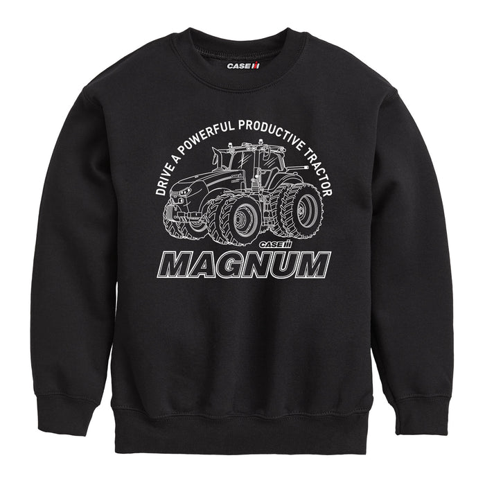 Magnum Drive Powerful Case IH Kids Crew Fleece