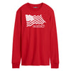 Case IH Flag Mens Long Sleeve Tee