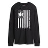 IH Vertical Flag Mens Long Sleeve Tee