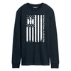 IH Vertical Flag Mens Long Sleeve Tee