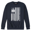 IH Vertical Flag Mens Crew Fleece