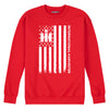 IH Vertical Flag Mens Crew Fleece
