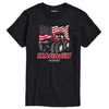 Magnum Distressed Flag Mens Short Sleeve Tee