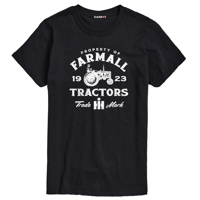 Property of Farmall Tractors Mens Short Sleeve Tee