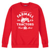 Property of Farmall Tractors- Mens Mens Crew Fleece