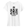 Cow Print IH Logo Womens Short Sleeve Tee