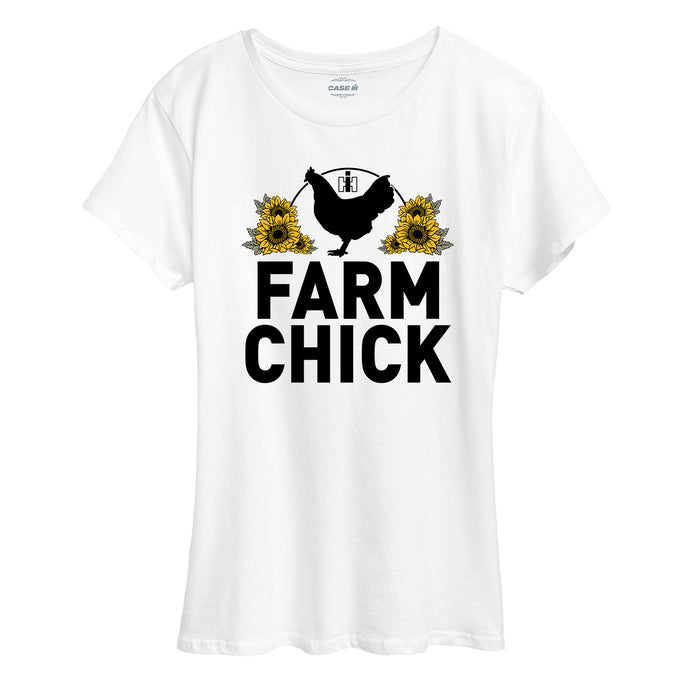 Farm Chick Always In Style Womens Short Sleeve Tee