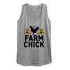 Farm Chick Always In Style Womens Racerback Tank