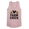 Farm Chick Always In Style Womens Racerback Tank