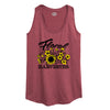 Floral Harvester Womens Racerback Tank