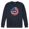 IH Americana Sunflower Womens Crew Fleece