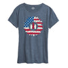 IH Americana Sunflower Womens Short Sleeve Tee
