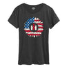 IH Americana Sunflower Womens Short Sleeve Tee
