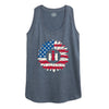IH Americana Sunflower Womens Racerback Tank