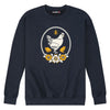 IH Chicken and Flowers Womens Crew Fleece