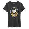 IH Chicken and Flowers Womens Short Sleeve Tee