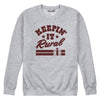 Keepin It Rural Womens Crew Fleece