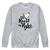 My Roost My Rules Womens Crew Fleece