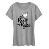 My Roost My Rules Womens Short Sleeve Tee
